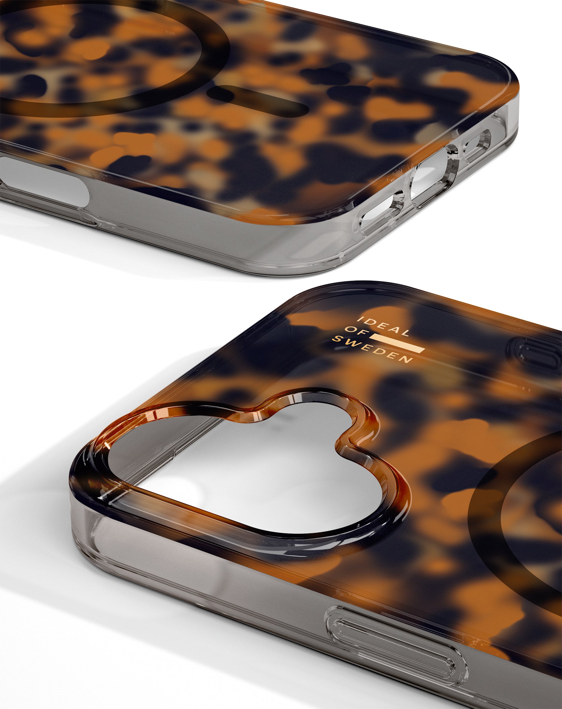 iDeal of Sweden Backcover – für Apple iPhone 16, MagSafe, PC+TPU, Schildpatt, bis 3 m Sturzsicher