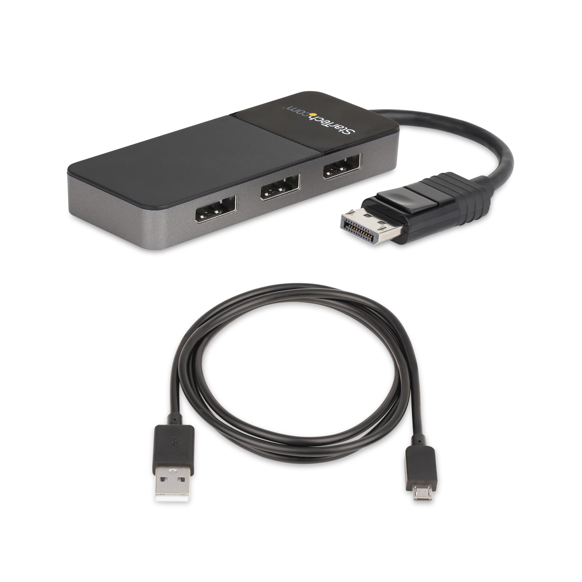 StarTech.com DisplayPort 1.4 MST-Hub, 3-Port, 3×4K, für Windows