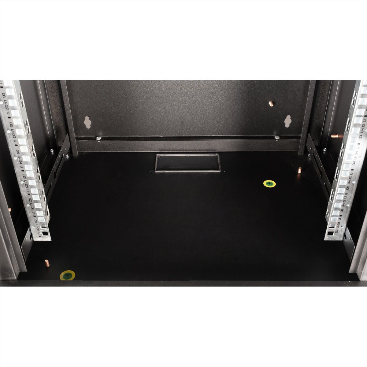 ROLINE Pro – 19" Wandverteiler 7U, IP20, abschliessbar, 600 × 450 × 418 mm, schwarz, Stahl