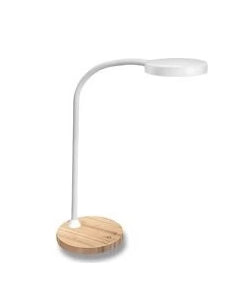 CEP Tischleuchte LED FLEX CLED0290S – Touchdimmer, flexibler Arm – 7 W – Eiche