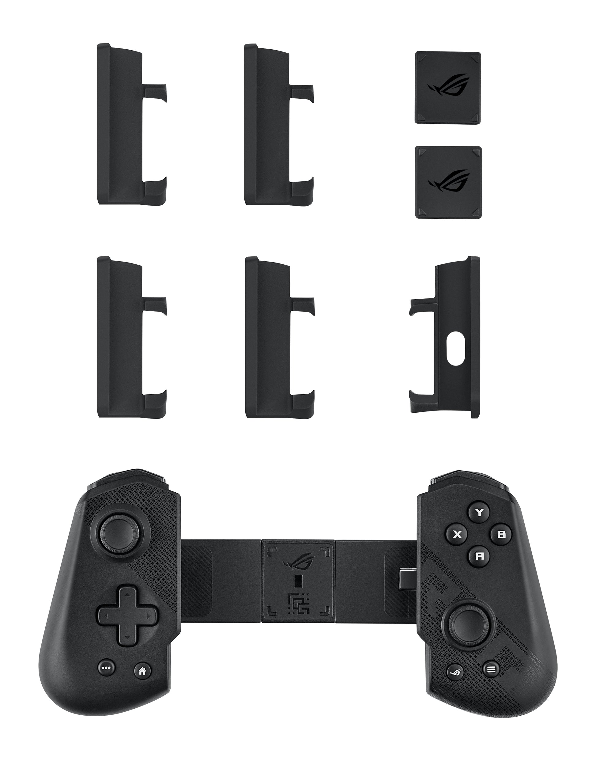 ASUS ROG Tessen – Mobiler Controller – kabelgebunden, USB-C – für Android – Schwarz/Grau