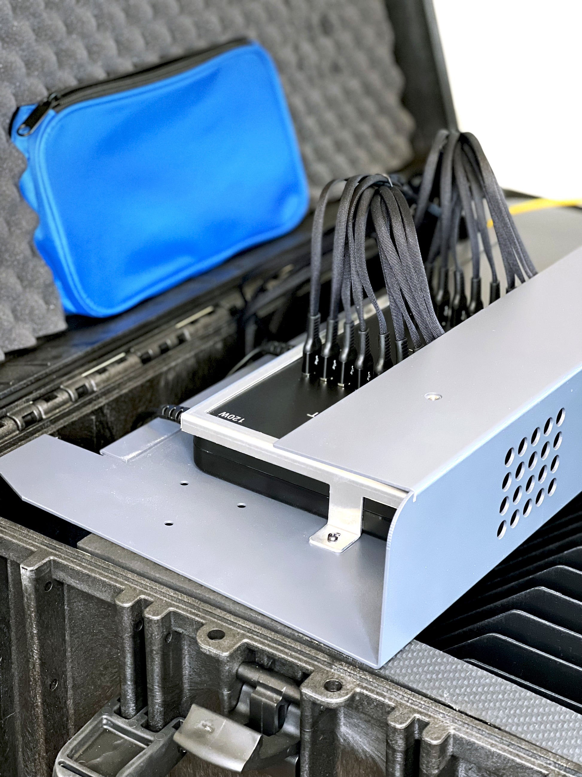 Leba NCHAR-UB10-SC USB-Desktop-Ladegerät 120 W – USB-C×10 – Überspannungs-, Überstrom- & Überhitzungsschutz –