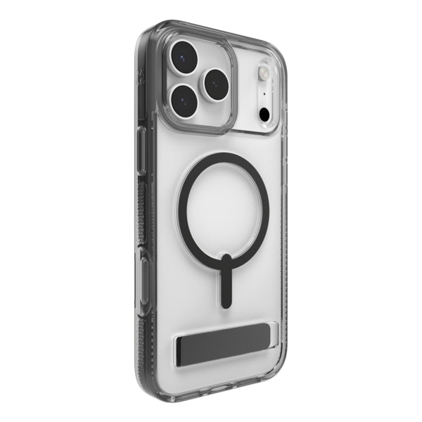 ZAGG Santa Cruz Snap – Backcover – für Apple iPhone 17 Pro Max, Schwarz/Transparent, bis 4 m Sturzsicher