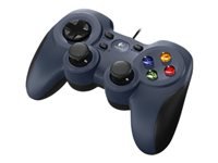 Logitech G F310 – Gamepad – USB (kabelgebunden), Vibration & analoge Sticks, für PC, Schwarz