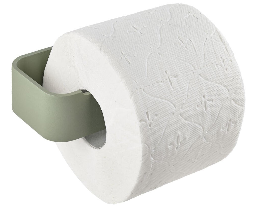 Zone Denmark Toilettenpapierhalter – Aluminium, Eukalyptusgrün, Wandmontiert, 7,6 × 16,4 × 4 cm