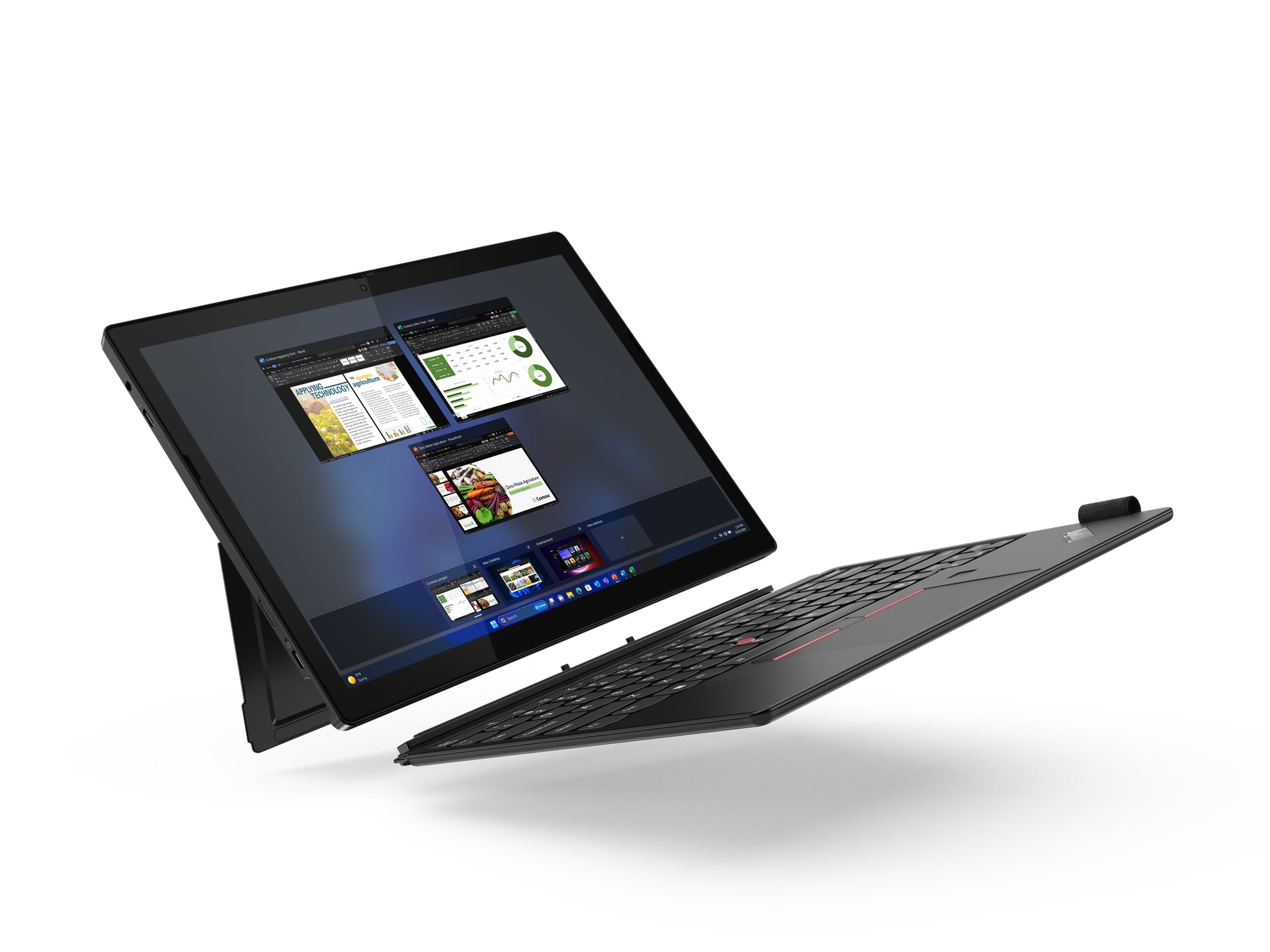 Lenovo ThinkPad X12 Detachable Gen 2 – 12,3", 1 TB, 32 GB RAM, LTE, Schwarz