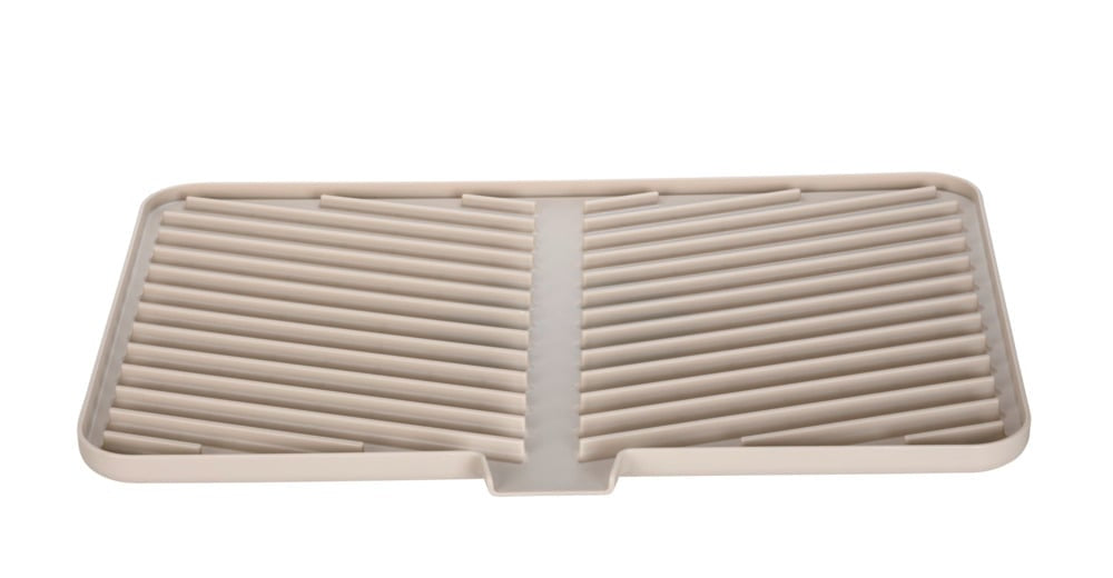 Wenko – Abtropfer 43 × 31 × 8 cm, Kunststoff, rutschfest, Creme