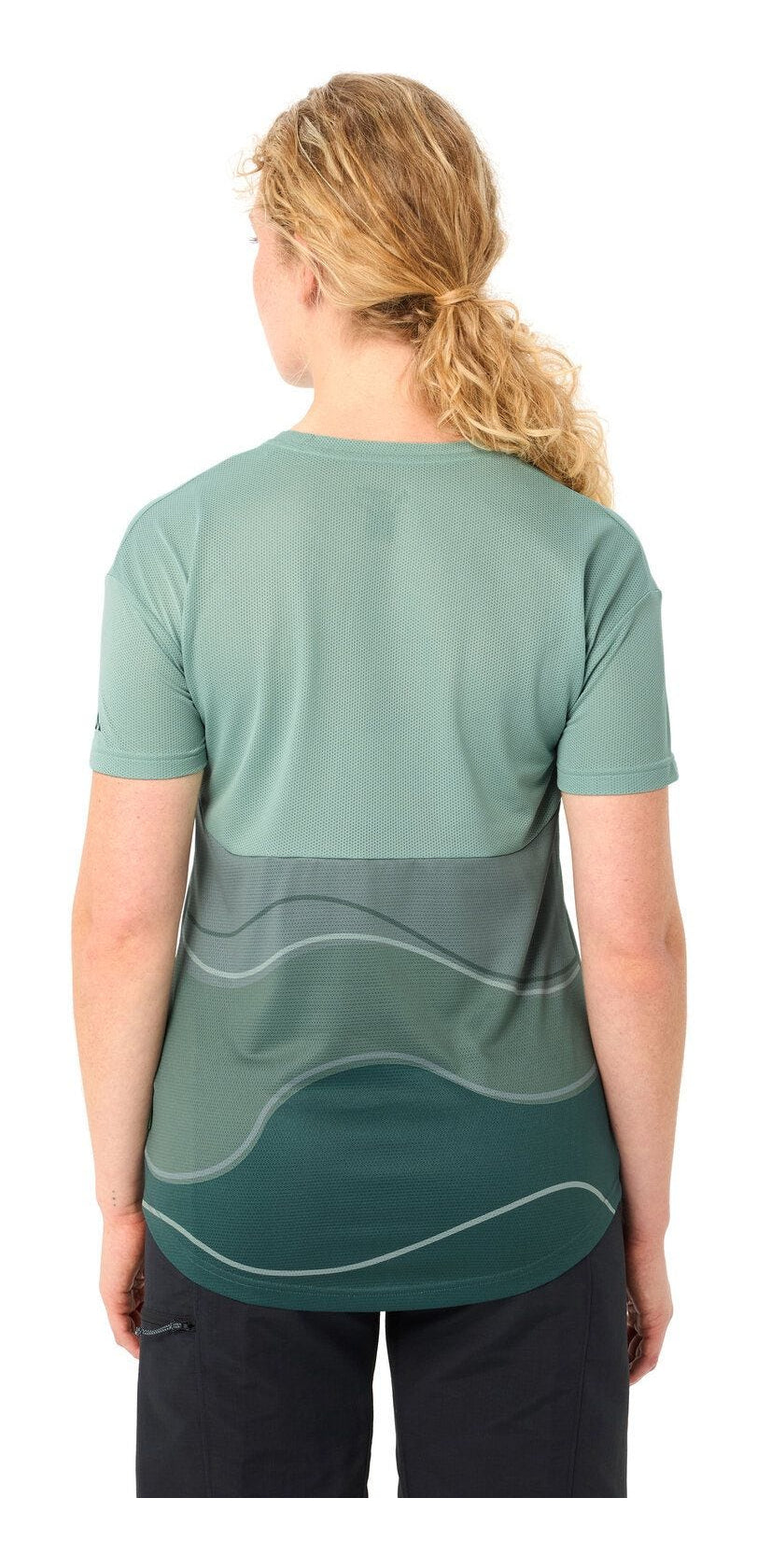 Vaude – T-Shirt Moab VI – Grösse 36 – Grün, 100% Polyester (recycelt), 1 Stück