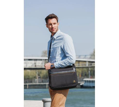 Exacompta 17234E Notebook-Tasche – für Notebooks bis 14", schwarz