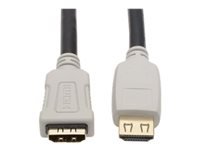 Tripp Lite HDMI Verlängerungskabel HDMI 2.0 4K 60 Hz – 1,83 m – Ethernet – Beige/Schwarz