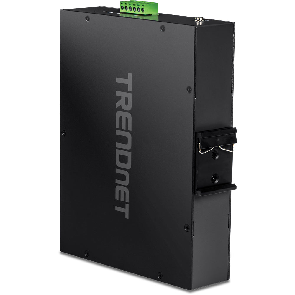 Trendnet TI-PGM102 – Industrieschalter – 8× 1G, 2× SFP, PoE+, PoE-Budget 240 W, Hutschiene