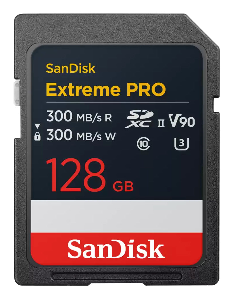 SanDisk Extreme Pro Speichergerät – 128 GB, SD UHS-II, V90
