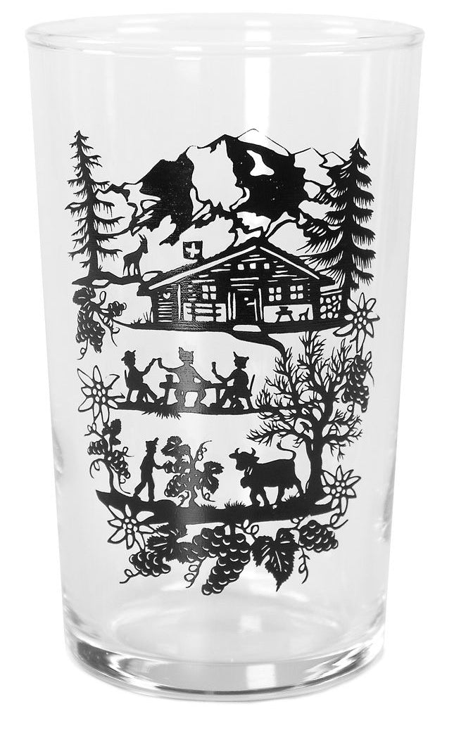 Trendform Weisswein-Glas SWISS TRADITION – 120 ml, Ø 5,1 cm, H 8,6 cm, Glas, Transparent, spülmaschinenfest