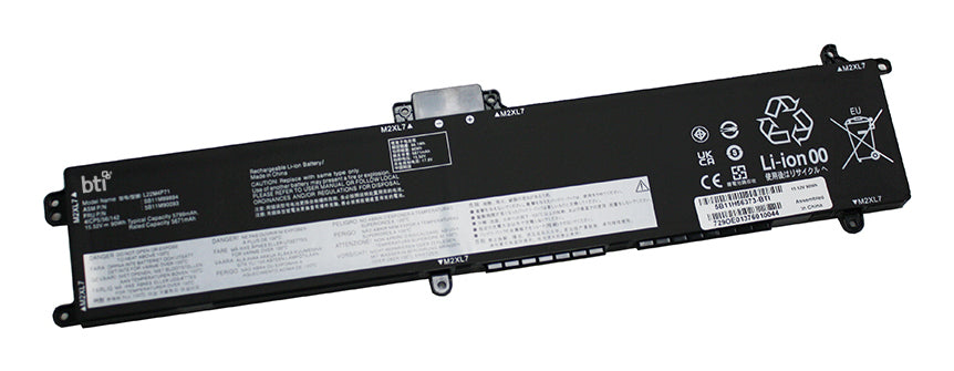 BTI Notebook-Akku – für Lenovo – 90 Wh, 15,52 V (4 Zellen) – Schwarz