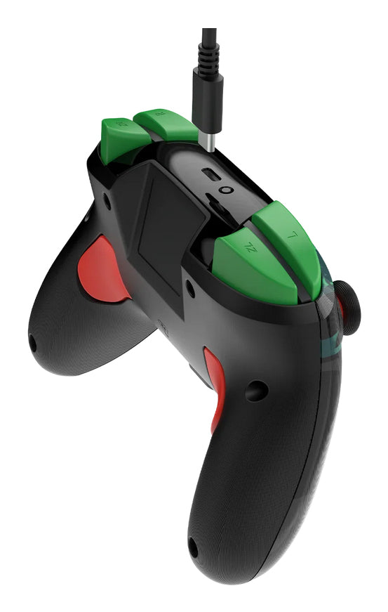 Turtle Beach Rematch (TBC-8101-55) – Gamepad – RF 2,4 GHz, USB, für Nintendo Switch-Familie, Schwarz/Grün