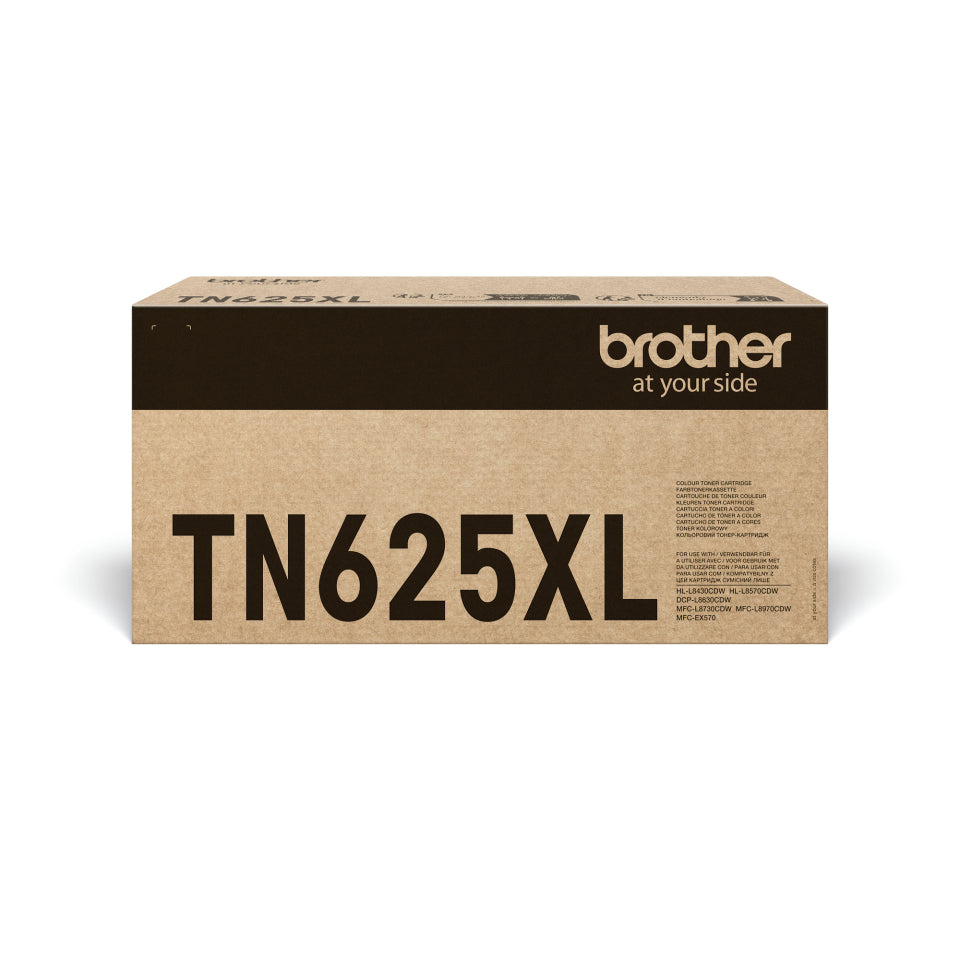 Brother TN-625XLY Gelber Toner – Original – 5'500 Seiten – für Brother HL-L8430CDW/HL-L8570CDW/MFC-L8730CDW und andere