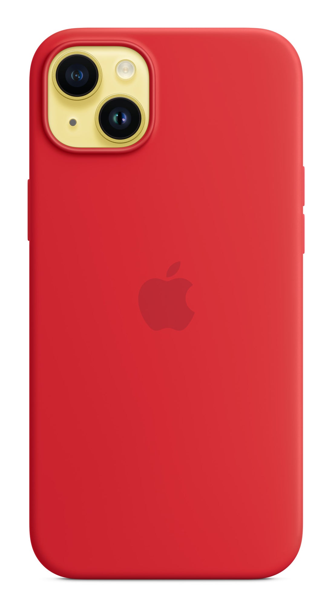 Apple Backcover – für Apple iPhone 14 Plus – rot – Silikon – MagSafe-kompatibel