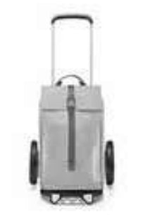 Reisenthel Stofftasche, Polyester, grau, 340×550×220 mm, mit 2 Rädern