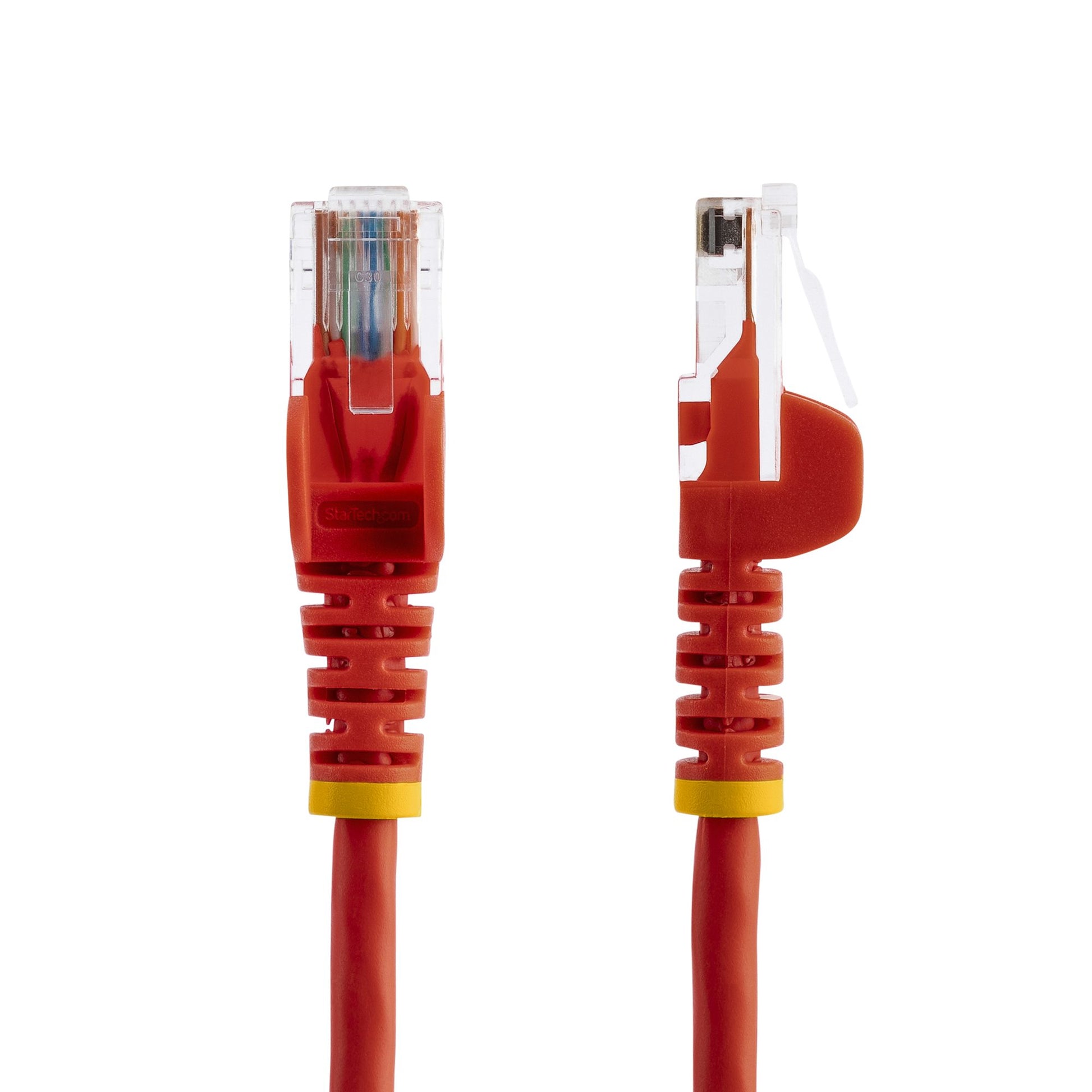 StarTech.com Patchkabel – Cat5e U/UTP, 10 m, Rot, RJ-45