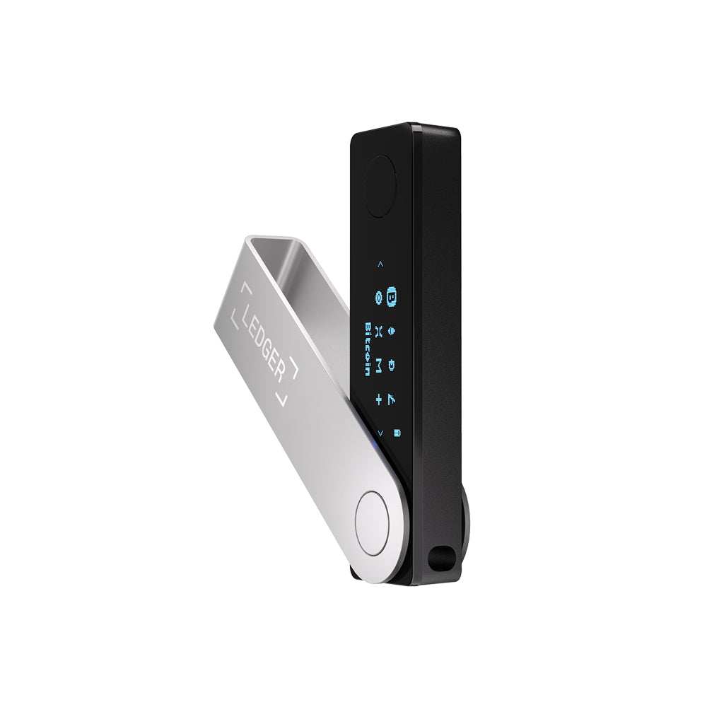 Ledger Nano X USB-Stick – Bluetooth + USB Typ-C, OLED-Display