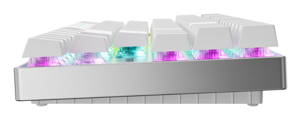 CHERRY Tastatur, kabelgebunden (USB-C) & kabellos (Bluetooth/2,4 GHz), FR-Layout (FR) – für Windows & iOS