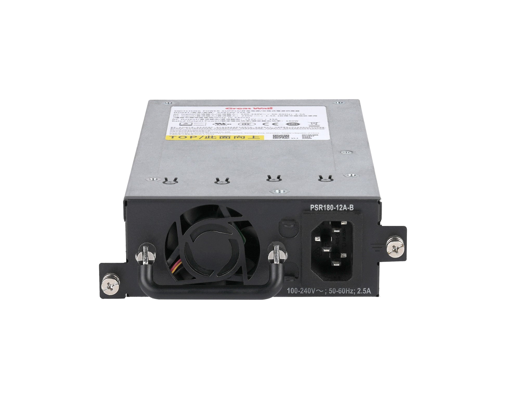 HPE Netzteil 180 W – Front-to-Back AC – für Comware 5550HI