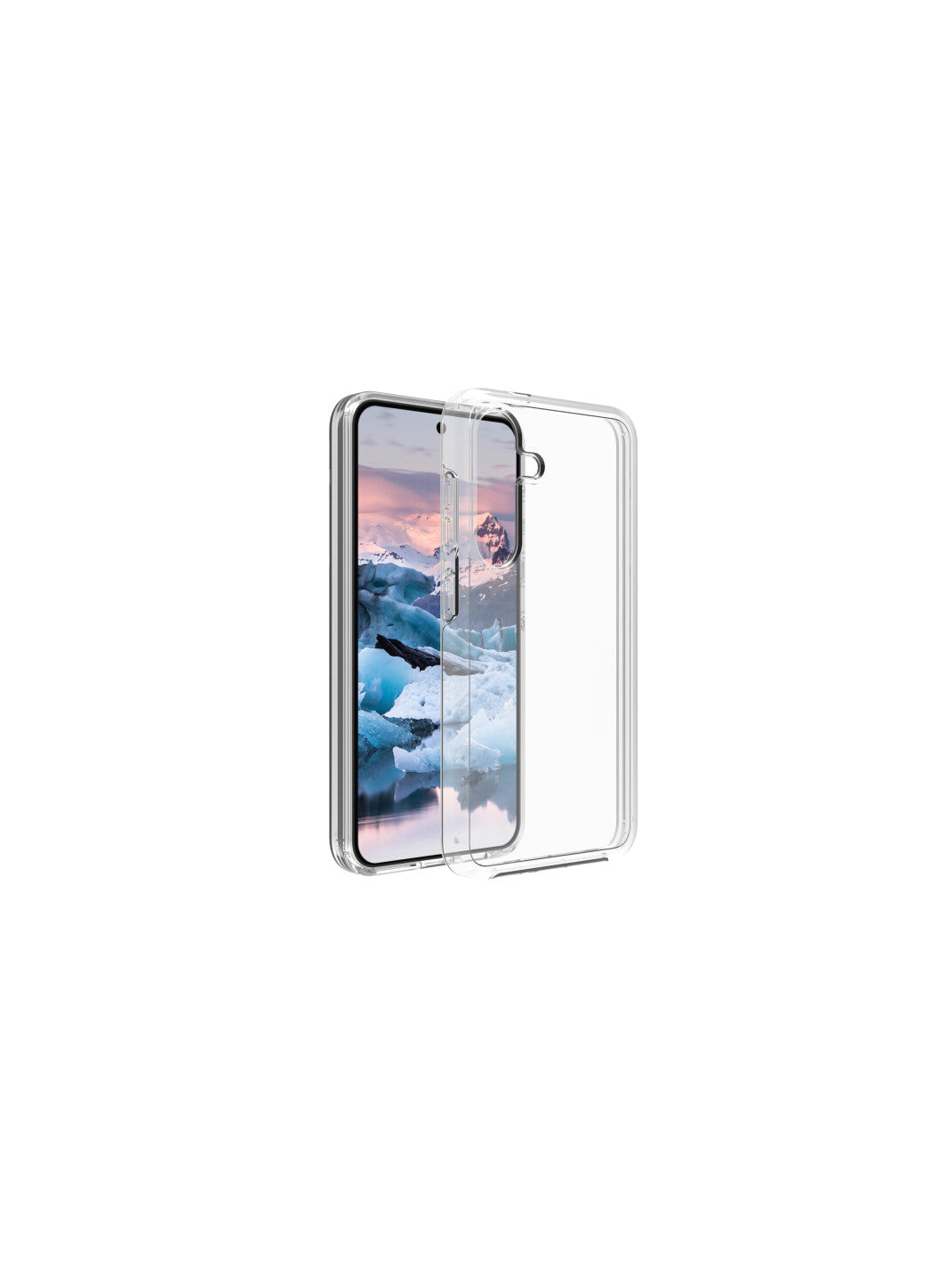 dbramante1928 Iceland Pro Backcover – für Samsung Galaxy S23 FE, Transparent, tropfsicher, kratzresistent