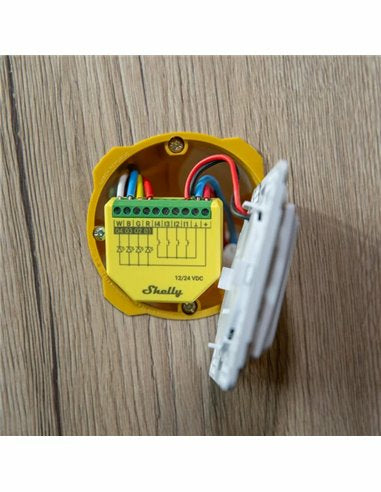 Shelly Dimmaktor Plus RGBW PM – Zubehör – Dimmaktor (RGBW), WLAN – für Amazon Alexa, Google Assistant