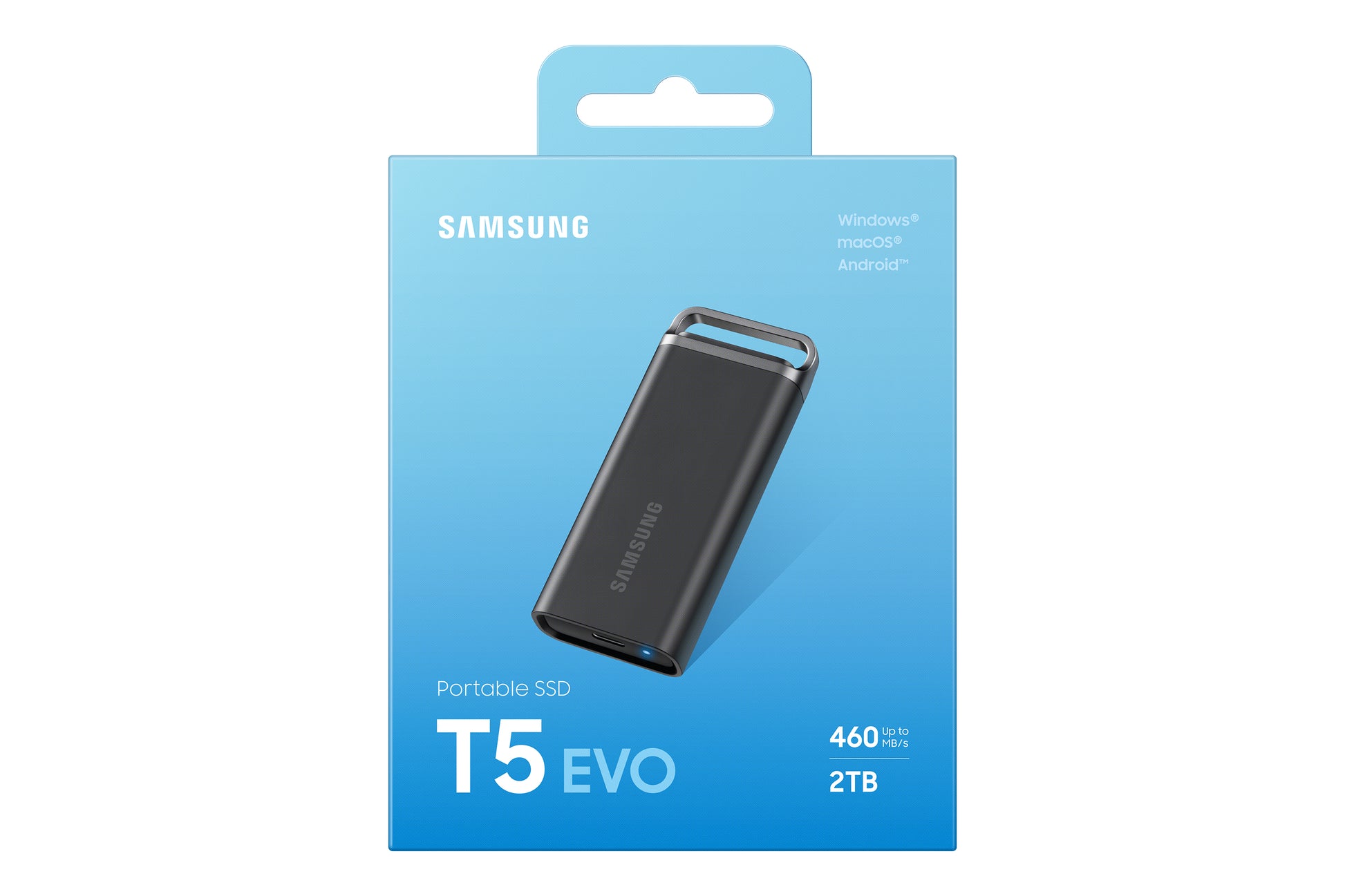 Samsung MU-PH2T0S Speichergerät – 2 TB, USB 3.2 Gen 1, Hardwareverschlüsselung