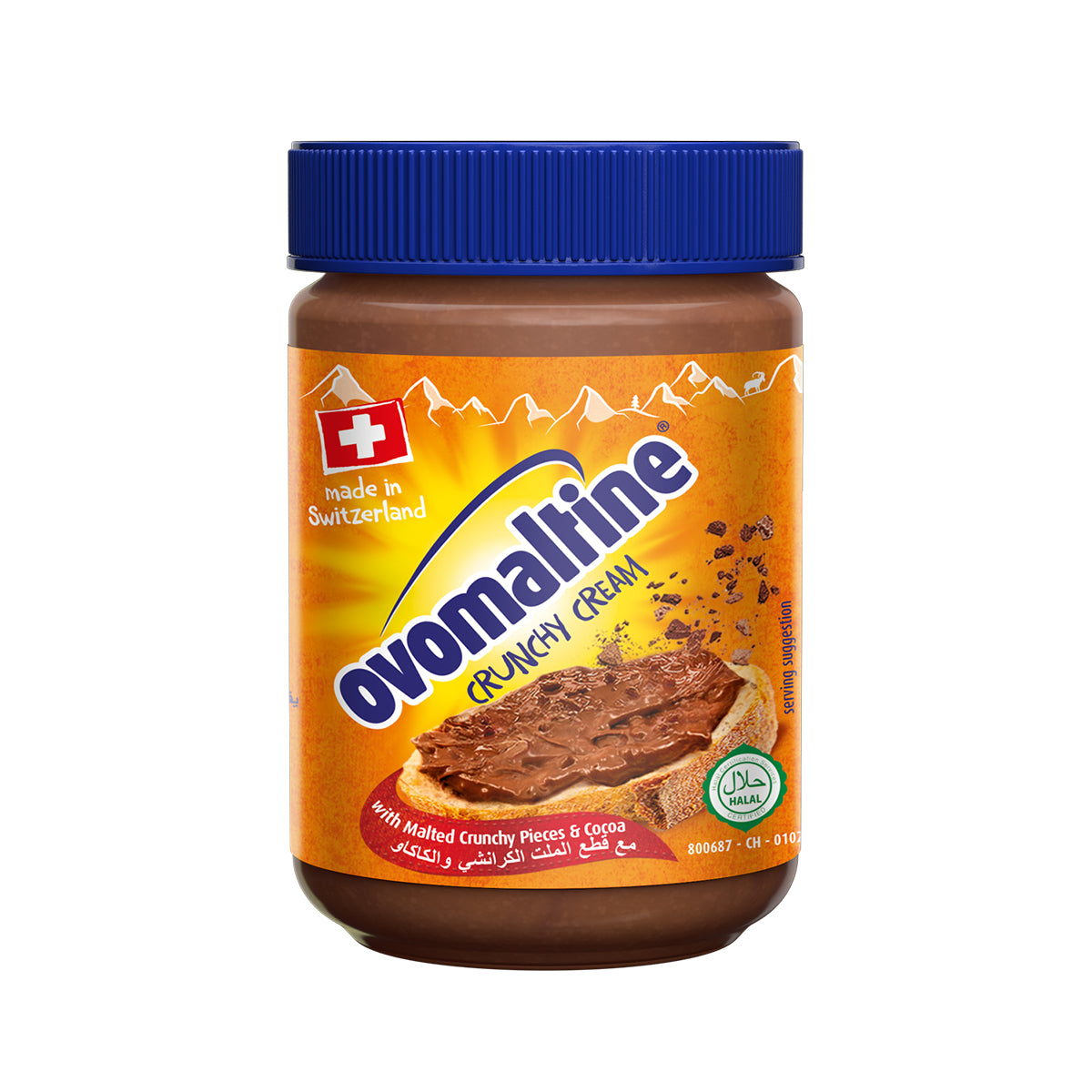 Ovomaltine Brotaufstrich Schokolade – 400 g