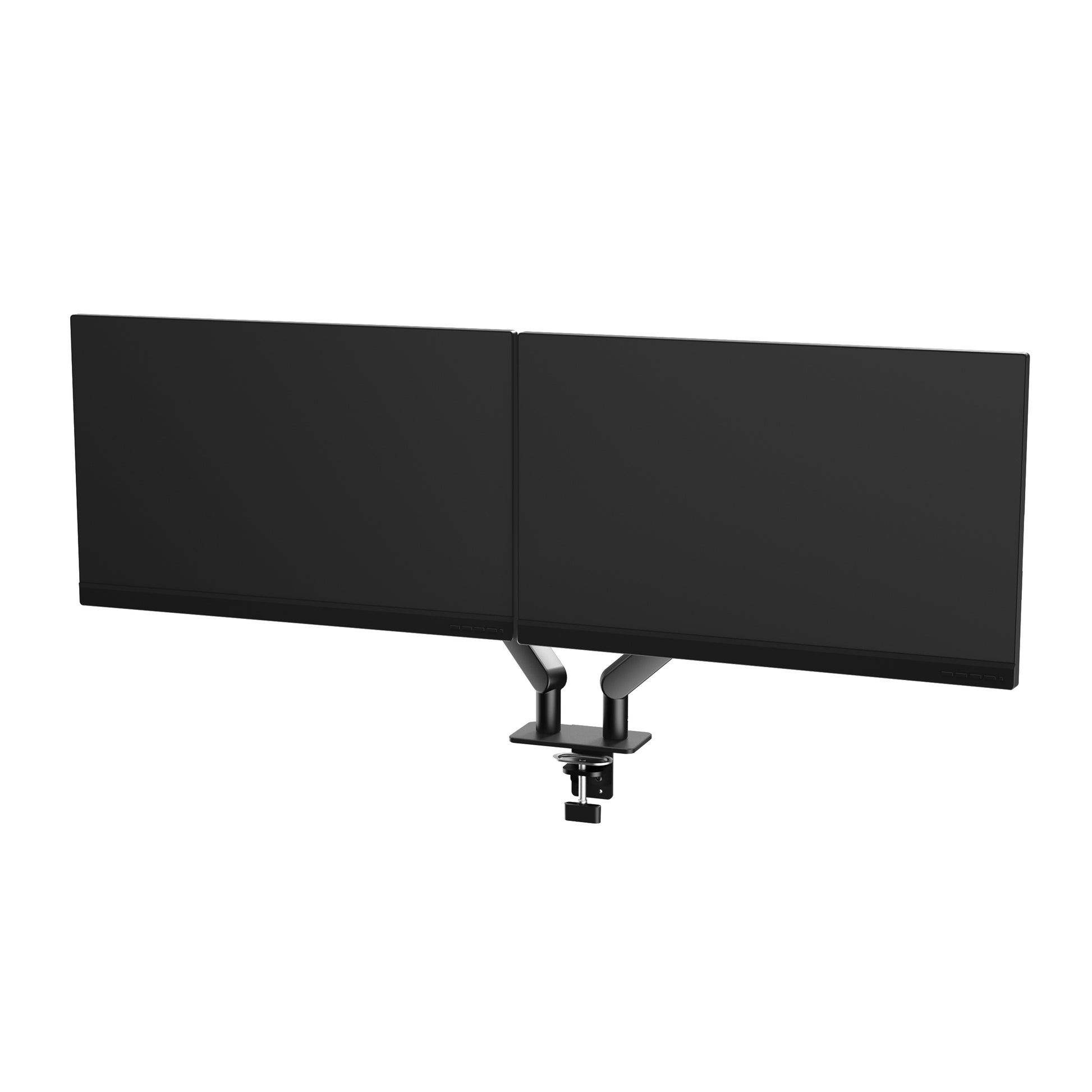 AOC AM420B – Monitorarm, Dual, bis 34", VESA 75 × 75 mm, 9 kg, neigbar, schwarz