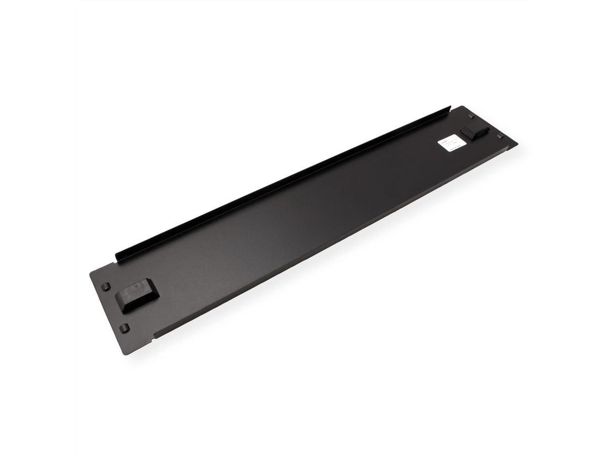 ROLINE Snap-In – 19" Blindblende – 19" Rack, 2U, Schwarz