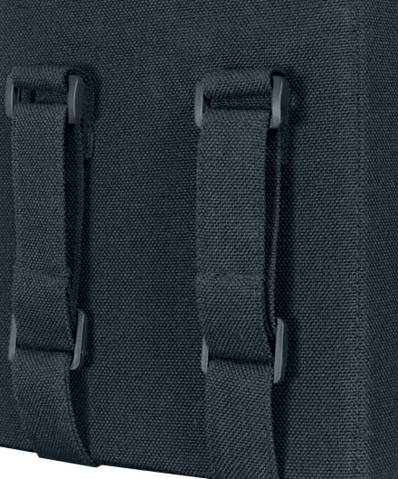 Franken Moderationstasche – Zubehör-Set, grau, 355 × 230 × 200 mm