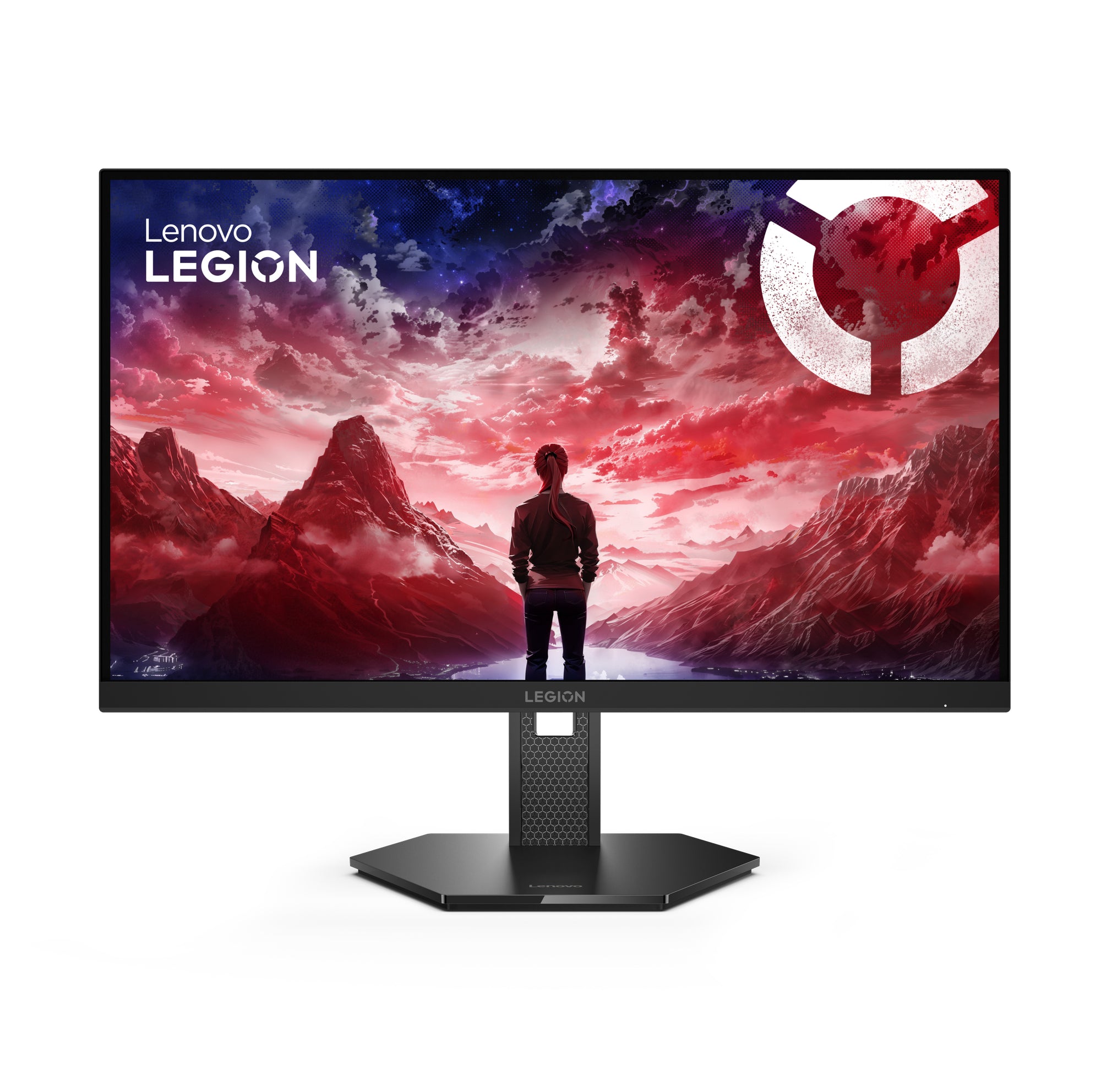 Lenovo Legion 27U-10 – Monitor, 27", G-SYNC kompatibel, FreeSync Premium, VESA 100 × 100, Raven Schwarz