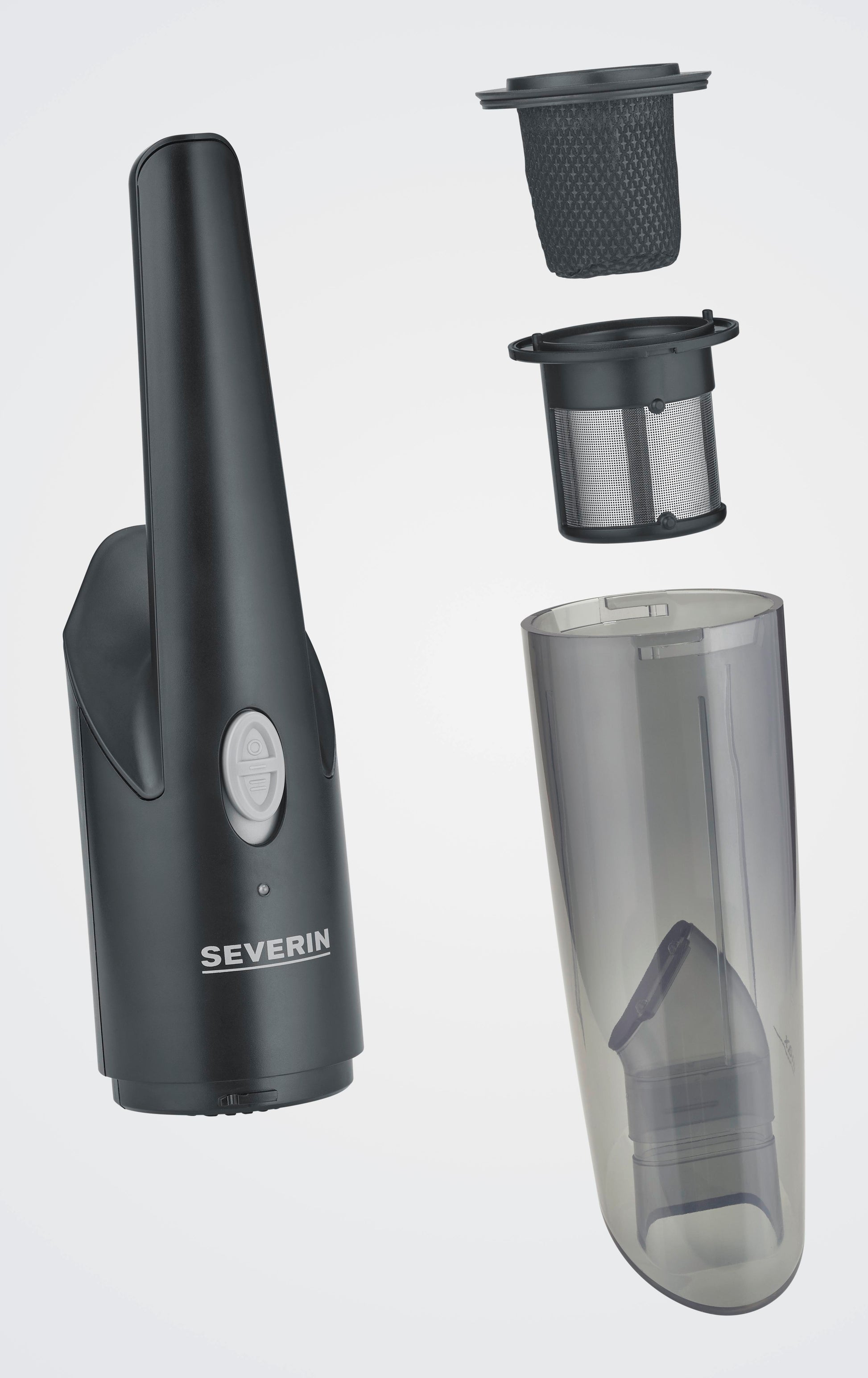 Severin Staubsauger HV7130 – 65 W, 0,2 l, Akkubetrieb, 9,1 × 10,3 × 46,2 cm