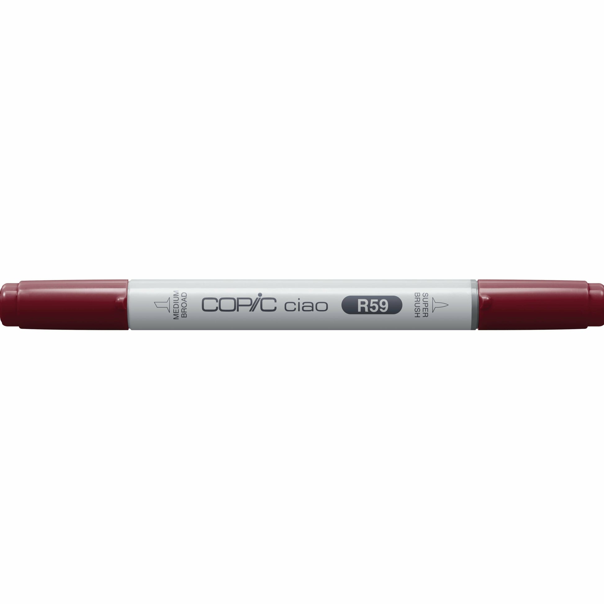 Copic Ciao Brush Pen, Doppelspitze – Kombi, Acrylbasiert, Bordeaux