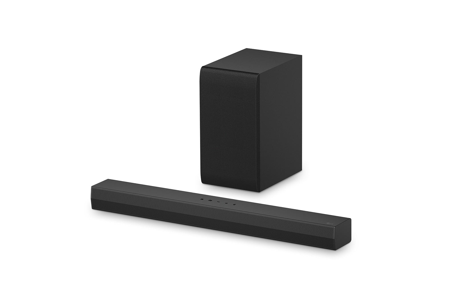 LG DS40T – Soundbar – 2.1, Dolby Digital/DTS Digital Surround, mit kabellosem Subwoofer, 300 W, Schwarz