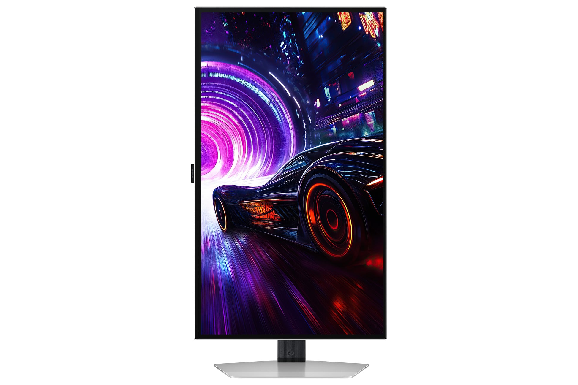 Samsung G81Sf – Monitor, 27" 3840 × 2160 (UHD 4K), OLED, Silber
