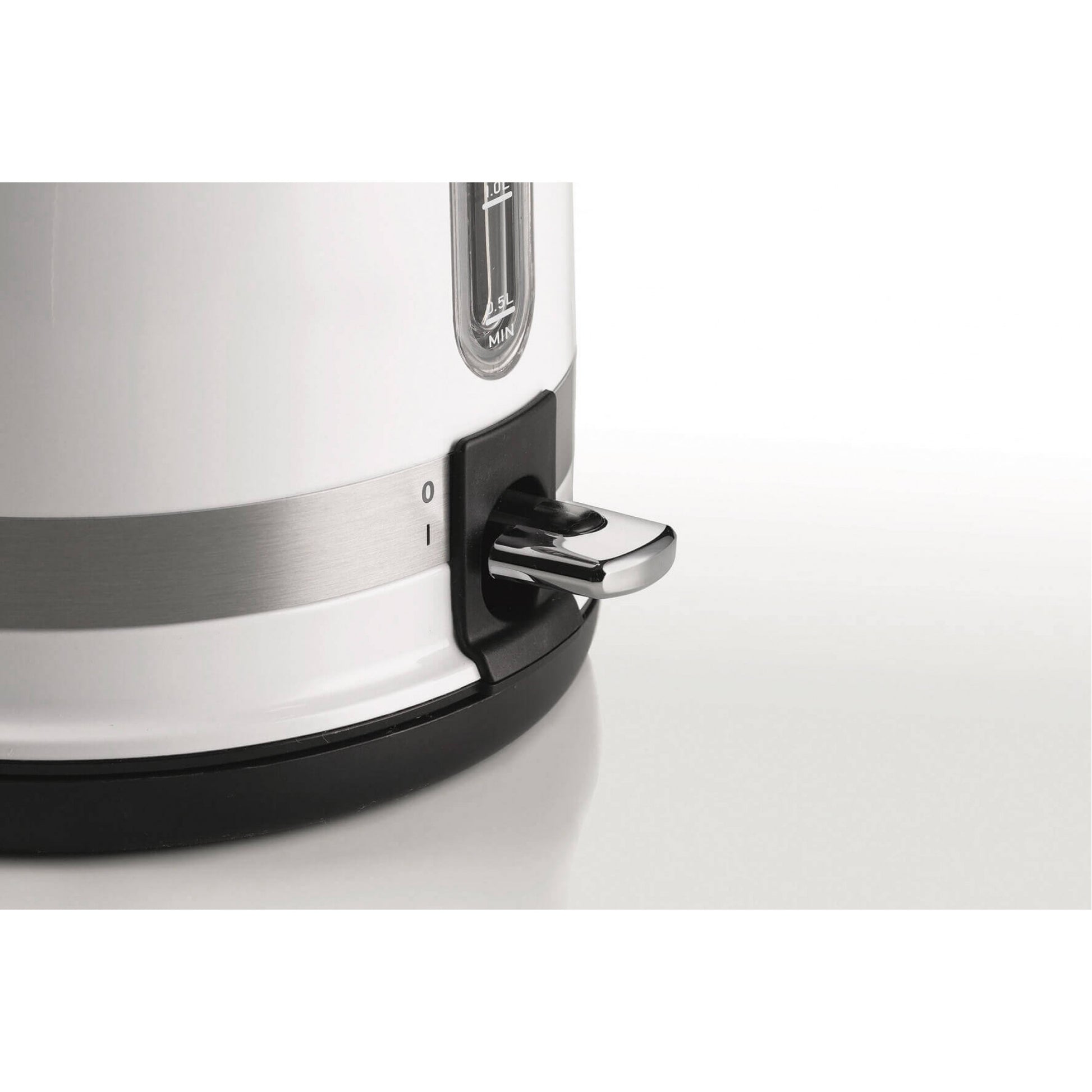 Ariete Wasserkocher – 1,5 l, Edelstahl, Weiss, ARI-2854-MOD-WH