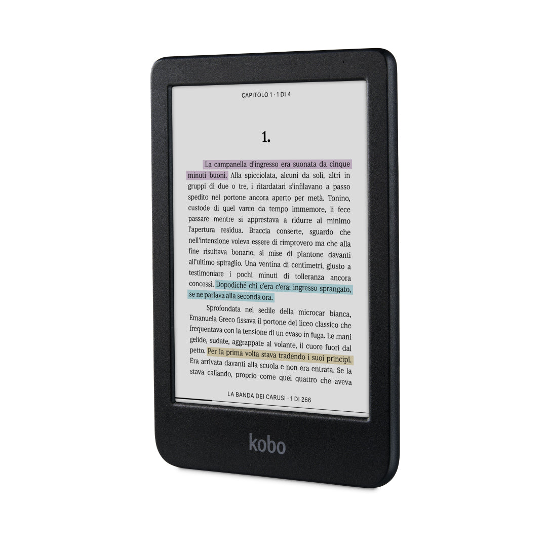 Rakuten Kobo Kobo Clara – 6" E-Ink Kaleido 3, Schwarz
