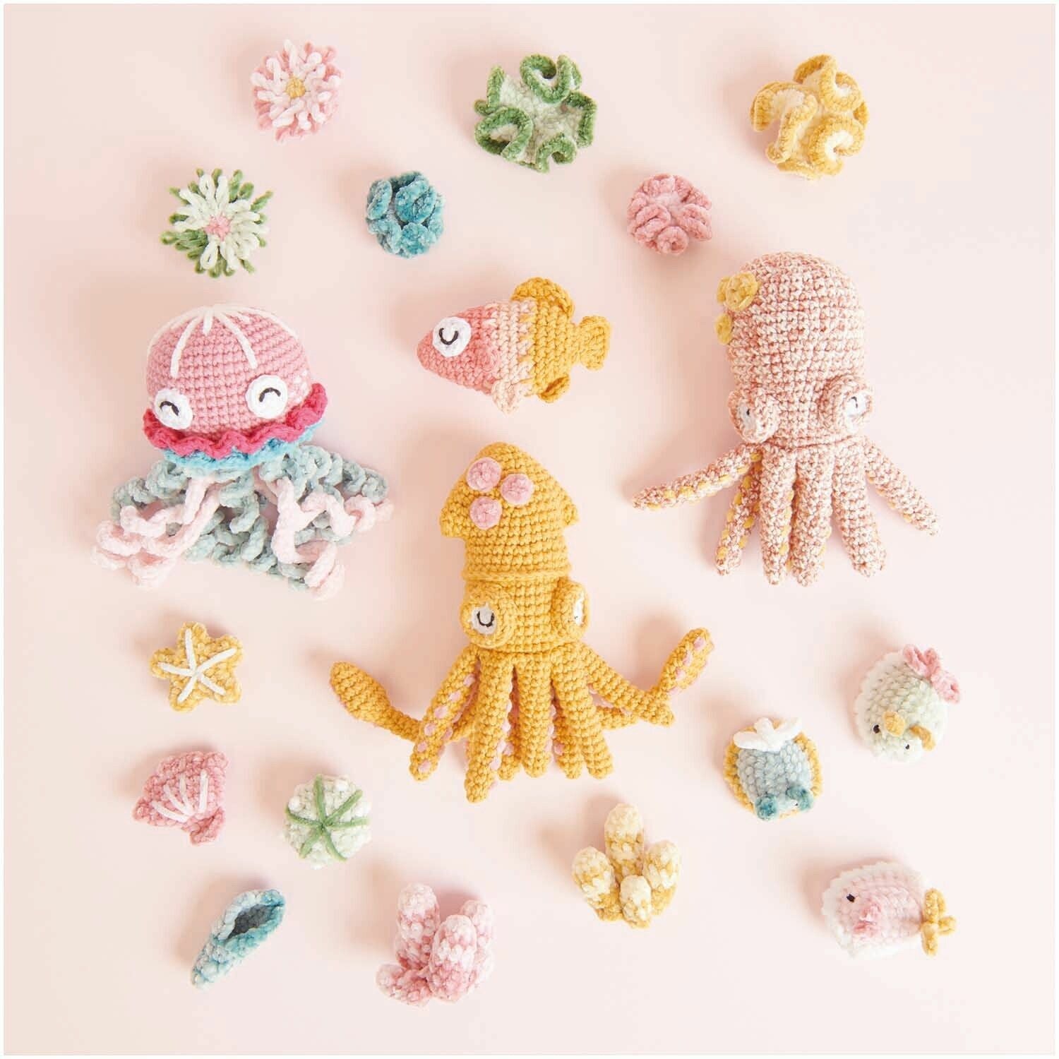 Rico Design Ricorumi Nilli Nilli Garn Neonpink – Polyester, 25 g, 65 m, Nadel 3 mm