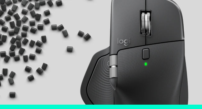 Logitech MX Master 4 for Business Business-Maus – kabellos, 8 Tasten, 8'000 dpi, für Rechtshänder, graphit