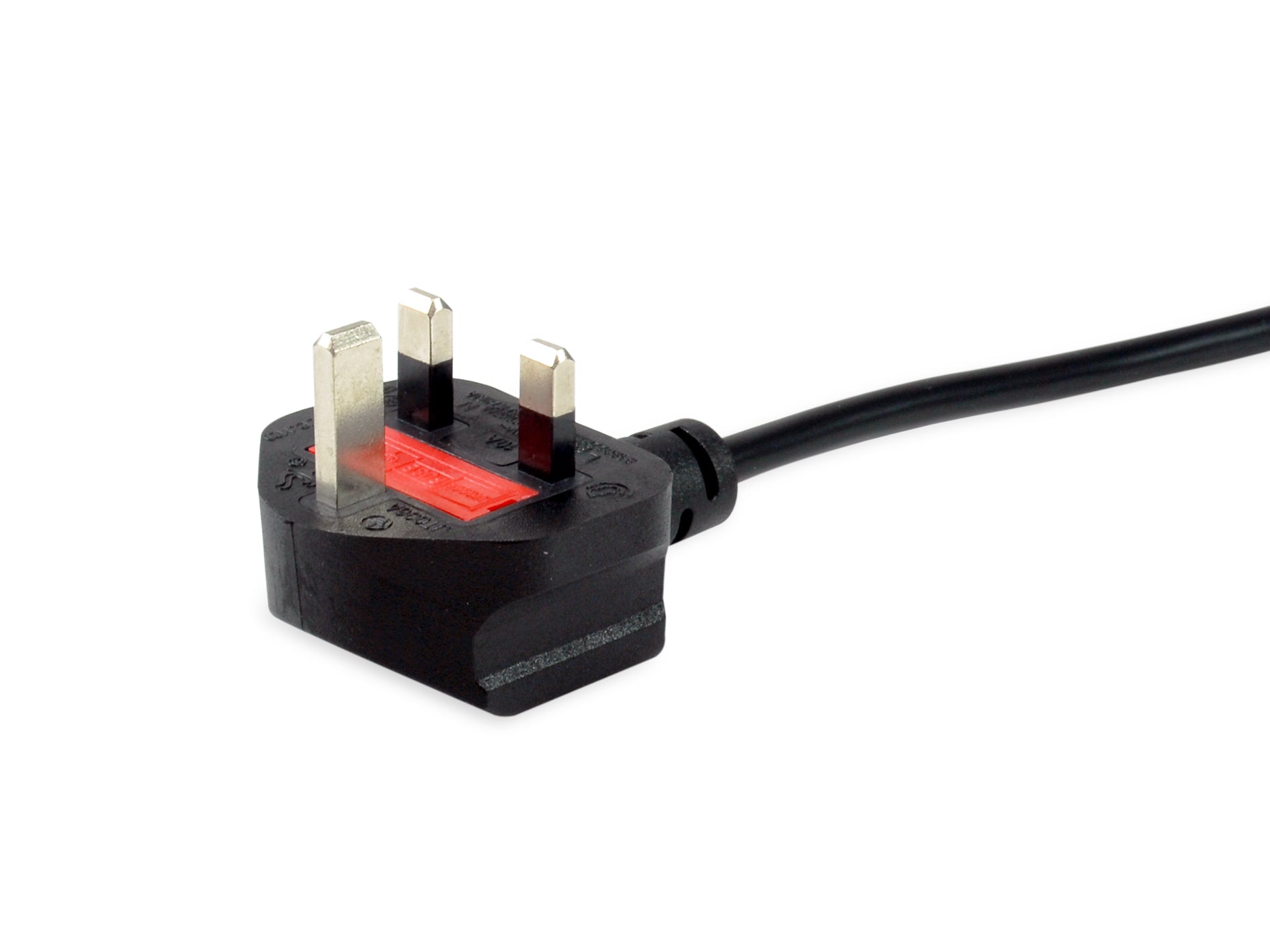 Equip Netzkabel – UK (Typ G) – IEC C13, 10 m, 250 V/10 A, Schwarz