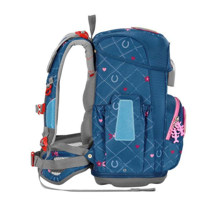 Step by Step Schulrucksack-Set Cloud – 5-teilig – Horse Lima – Recycelte Materialien