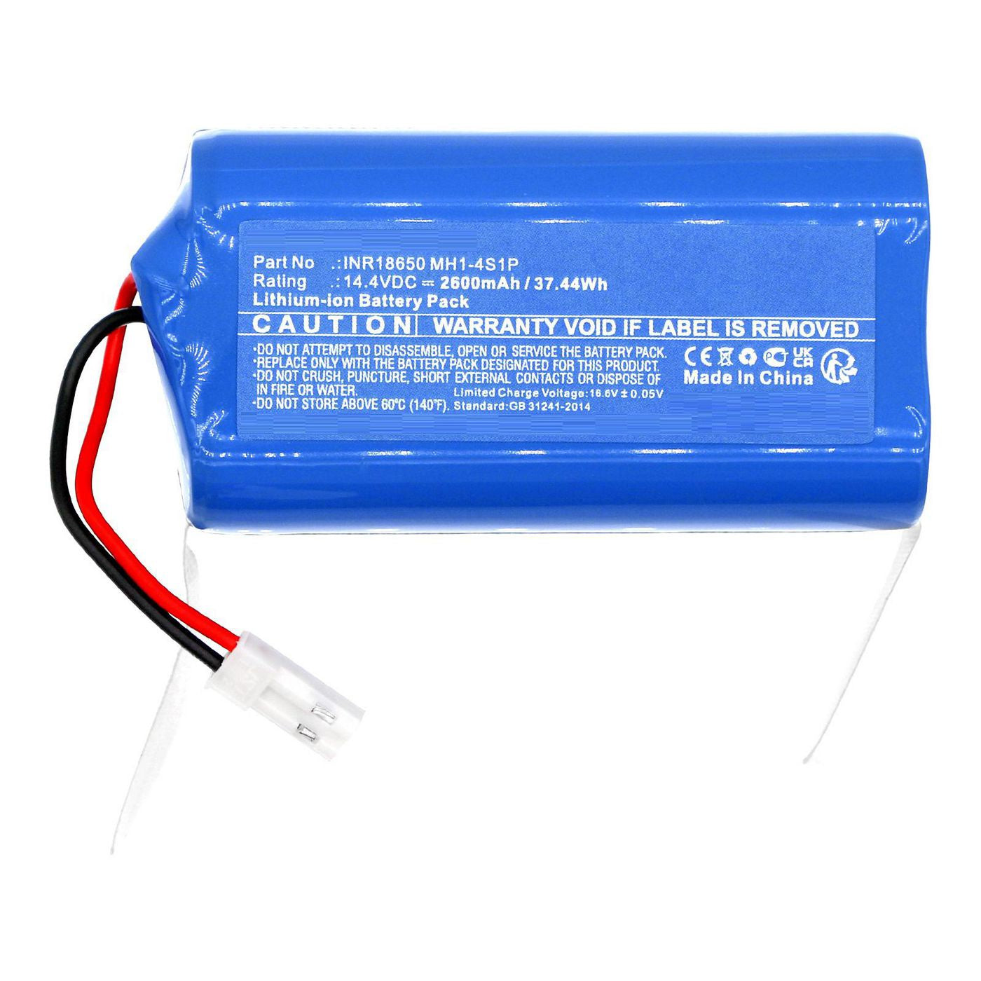 CoreParts Akku 37,44 Wh MBXVAC-BA0618 – für Concept VR3000/VR3100/VR3110 und andere