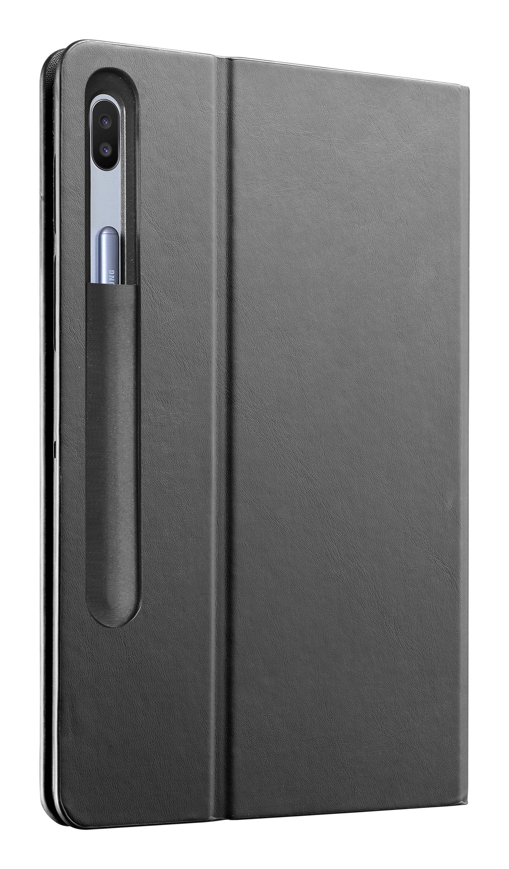 Cellularline Notebook-Schutzhülle – für Galaxy Tab S8, 11", Kunstleder, Schwarz