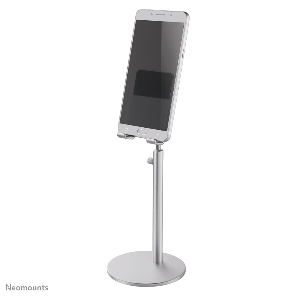 Neomounts DS10-200SL1 – Tisch-Ständer – höhenverstellbar, neigbar – für Smartphones bis 7" – Silber