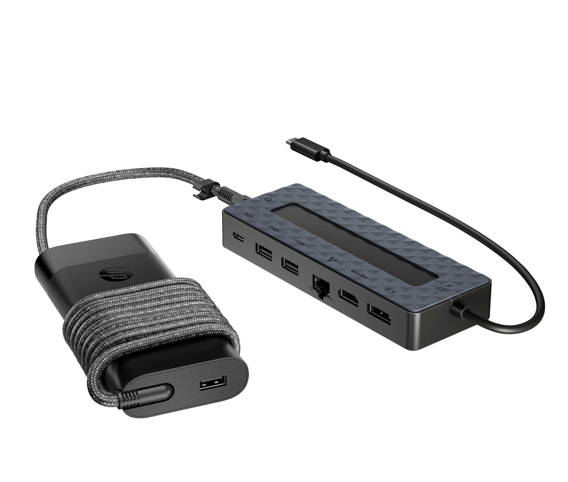HP Multiport-Adapter – USB-C, 1× DP, 1× HDMI, 2× USB-A, 65 W PD