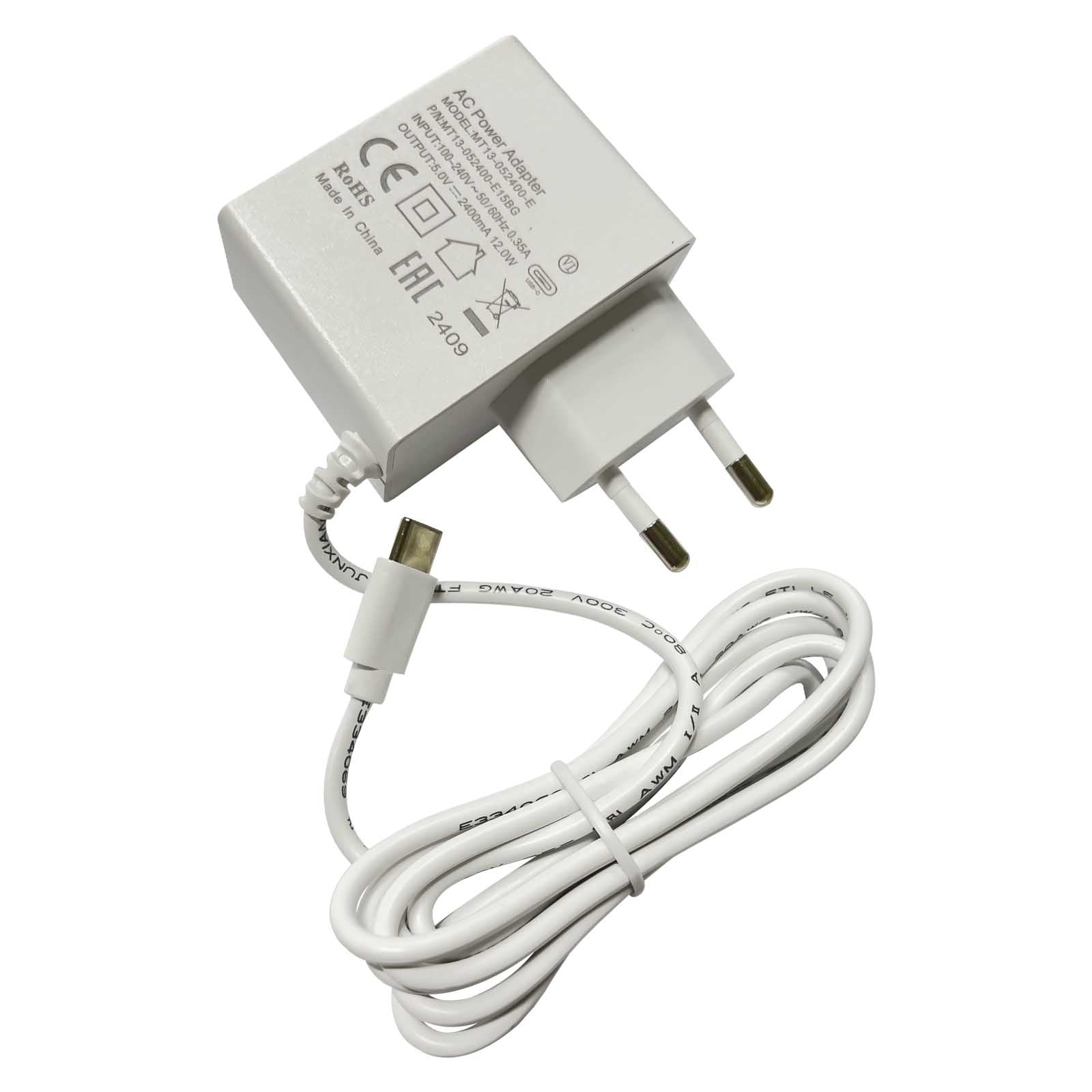 Mikrotik USB-Ladegerät 12 W – USB-C×1, EU-Stecker (Typ C) – für hAP ax lite
