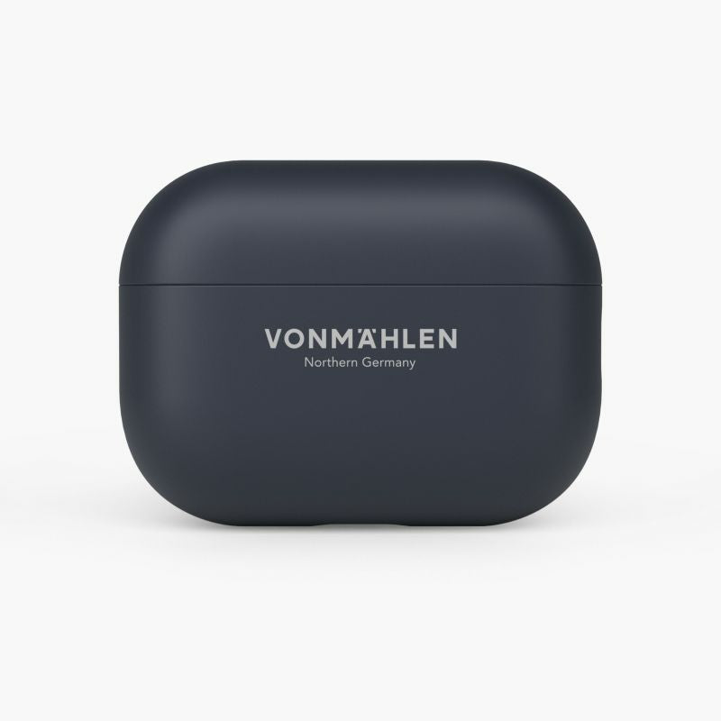 Vonmählen Thin Case – Schutzhülle – für Apple AirPods (2. Gen.) – kabelloses Laden, fallbeständig – Navy